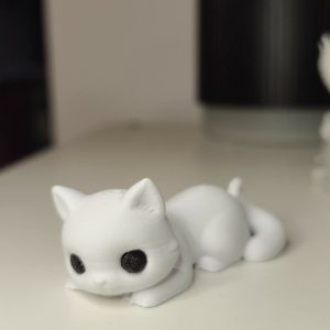 Minik Sevimli Kedi Figür – Filamiko 3D baskı (2)