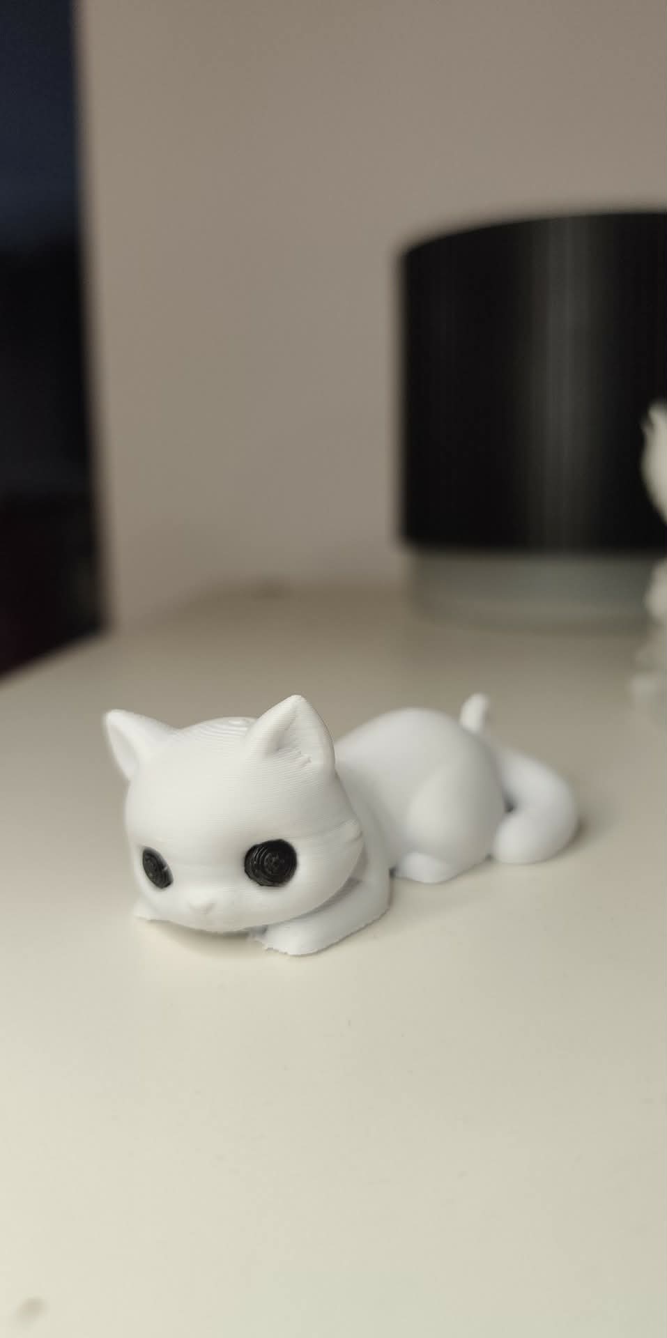 Minik Sevimli Kedi Figür – Filamiko 3D baskı (2)