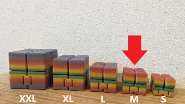 Sonsuzluk Küpü Fidget Oyuncağı – Filamiko 3D baskı (3)