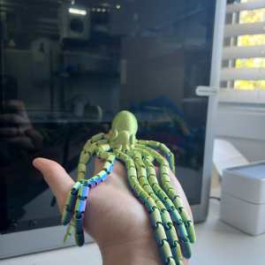 Uzun Kollu Ahtapot Figür – Filamiko 3D baskı (2)