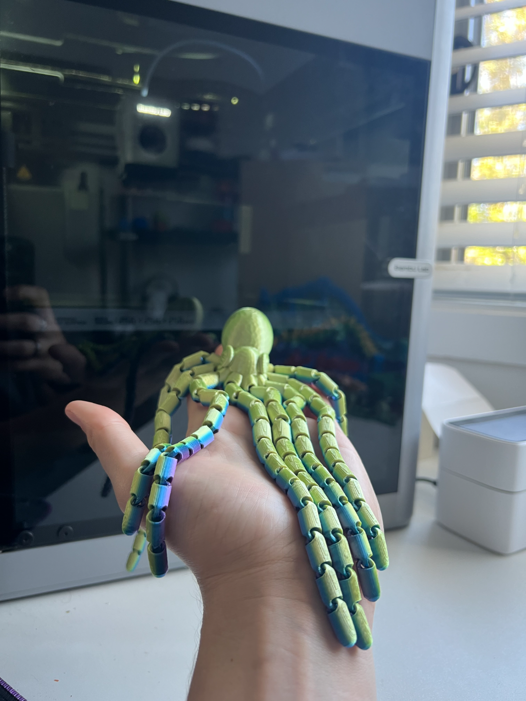 Uzun Kollu Ahtapot Figür – Filamiko 3D baskı (2)