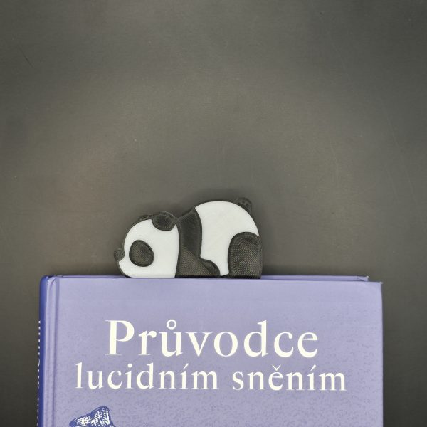 Uykucu Panda Kitap Ayracı – Filamiko 3D baskı (3)
