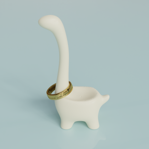 Ringosaurus Dinozor Yüzüklük – Filamiko 3D baskı (3)