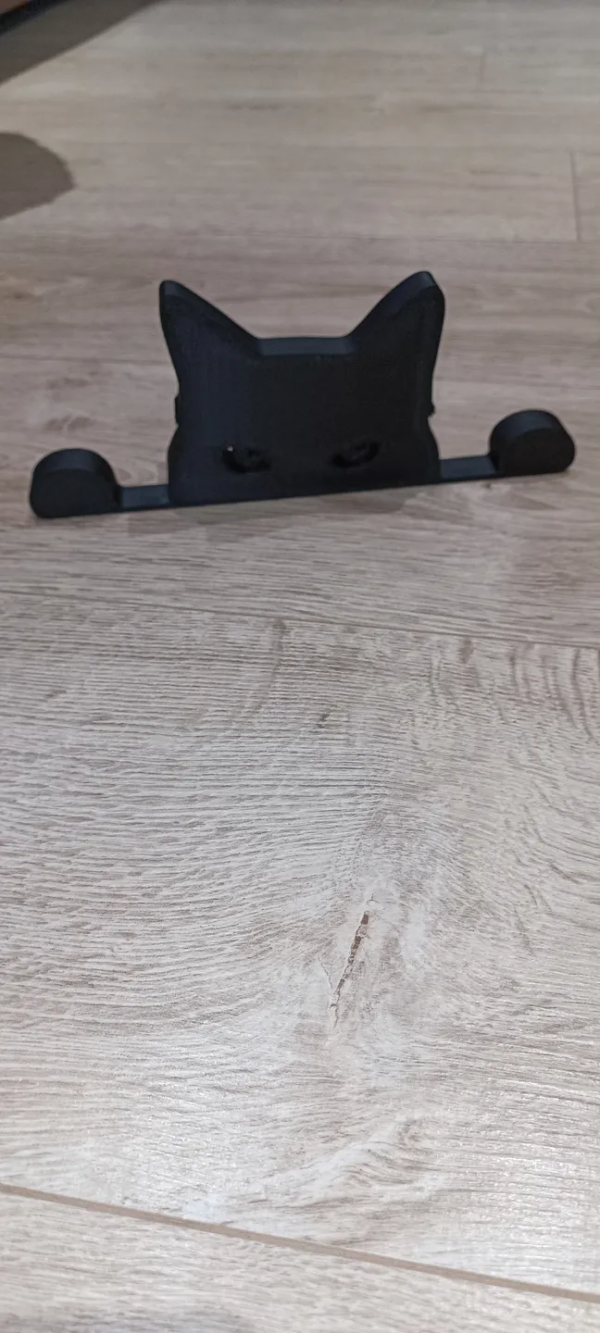 Siyah Kedi Silüeti Dekor – Filamiko 3D baskı (4)