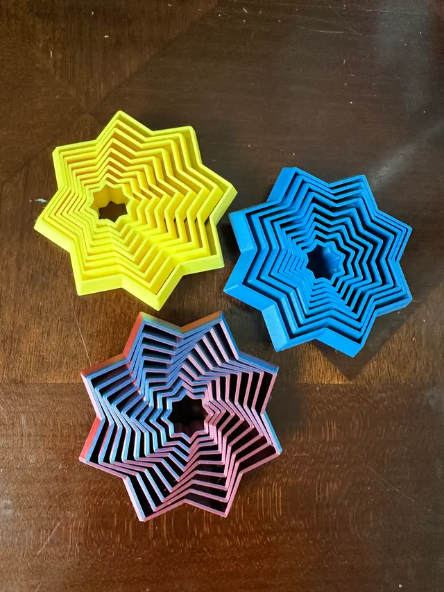 Yıldız Fidget (Mini) – Filamiko 3D baskı