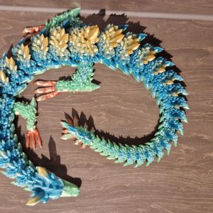 Eklemli Kristal Ejderha – Filamiko 3D baskı (2)