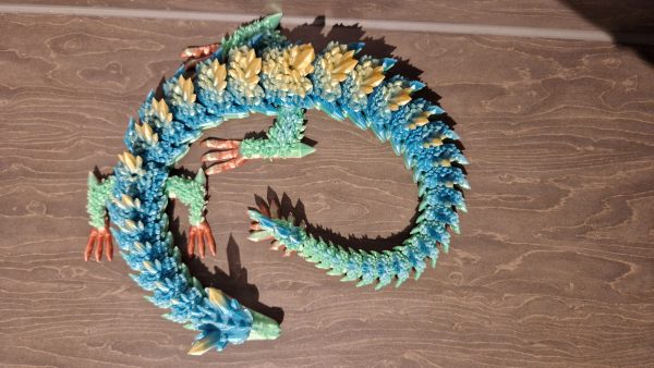 Eklemli Kristal Ejderha – Filamiko 3D baskı (2)