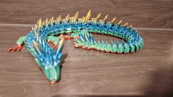 Eklemli Kristal Ejderha – Filamiko 3D baskı (3)