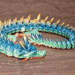 Eklemli Kristal Ejderha – Filamiko 3D baskı