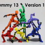 Dummy 13 Eklemli Aksiyon Figürü – Filamiko 3D baskı