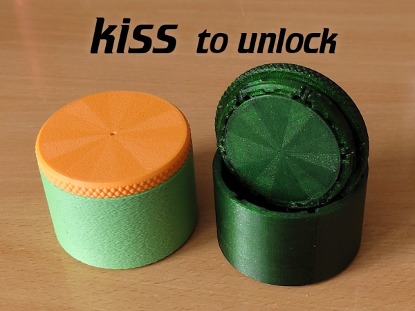 Öpücük Kutusu (Gizli Açılır) – Filamiko 3D baskı