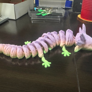Eklemli Aksolotl (Güçlendirilmiş) – Filamiko 3D baskı (2)