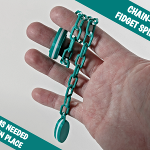 Zincirli Fidget Spinner – Filamiko 3D baskı