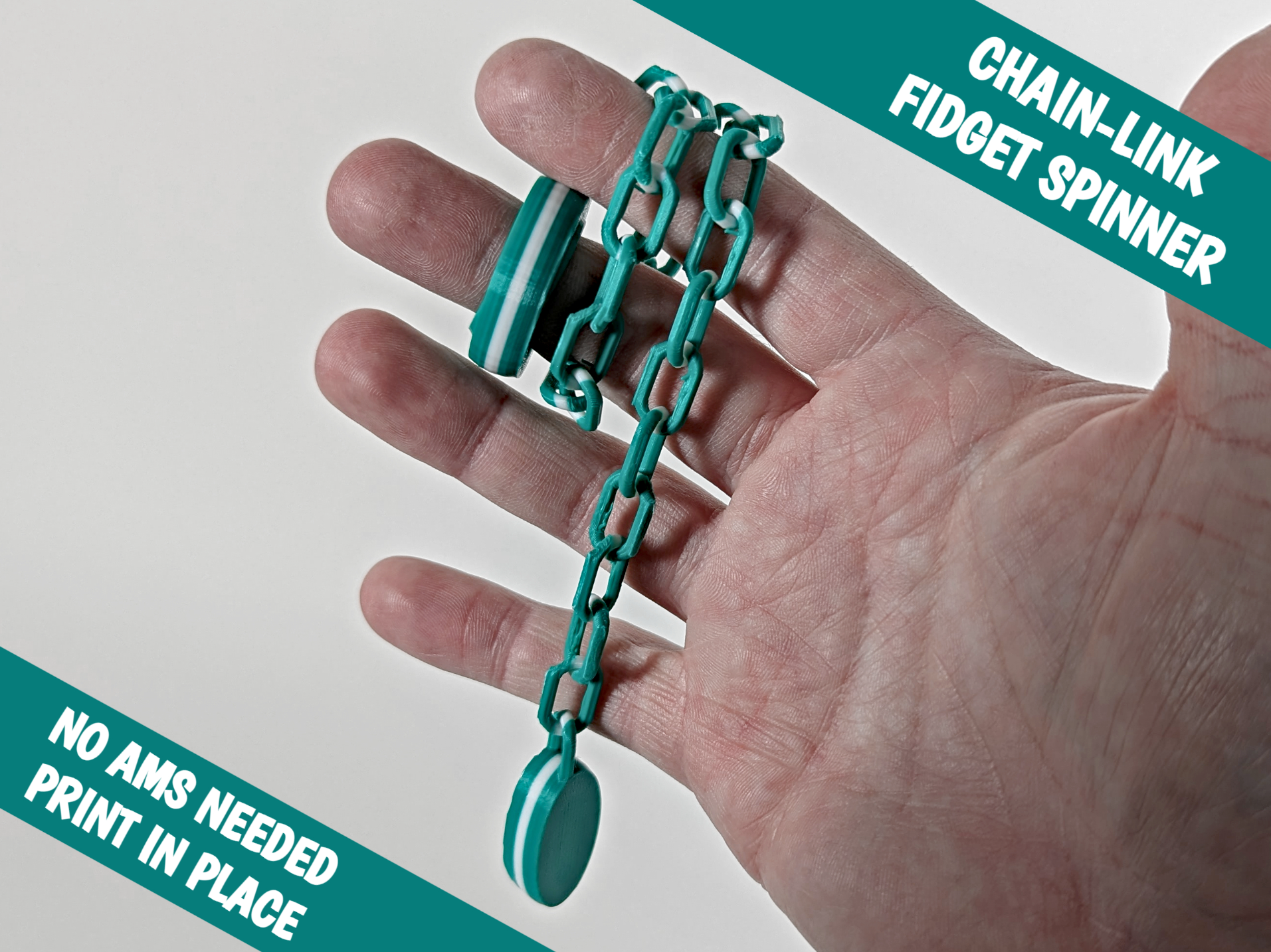 Zincirli Fidget Spinner – Filamiko 3D baskı