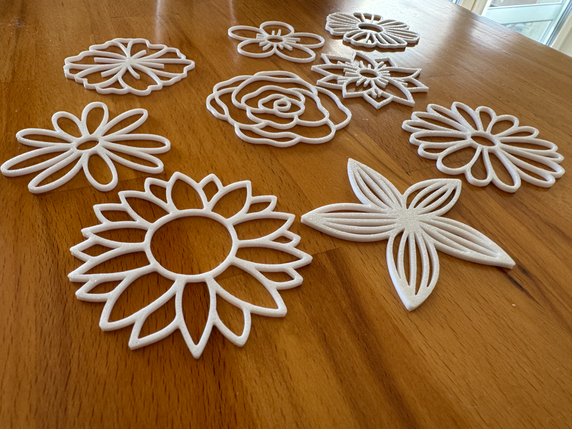 Dekoratif Çiçek Seti – Filamiko 3D baskı