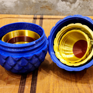 Ejderha Yumurtası (İçi Boş, Vidalı) – Filamiko 3D baskı (4)