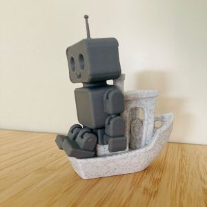 Eklemli Sevimli Robot Figür – Filamiko 3D baskı (4)