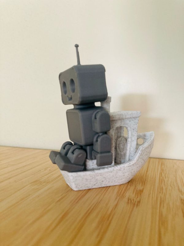 Eklemli Sevimli Robot Figür – Filamiko 3D baskı (4)