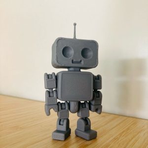 Eklemli Sevimli Robot Figür – Filamiko 3D baskı (2)