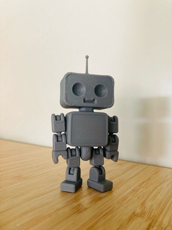 Eklemli Sevimli Robot Figür – Filamiko 3D baskı (2)