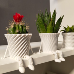 Mini Kaktüs Ailesi Saksı – Filamiko 3D baskı