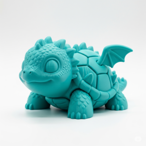 Kaplumbağa Ejderha Figür – Filamiko 3D baskı (2)