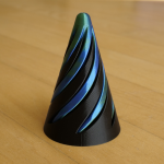 Spiral Koni Fidget Oyuncağı – Filamiko 3D baskı