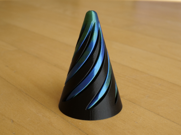 Spiral Koni Fidget Oyuncağı – Filamiko 3D baskı