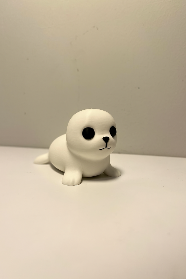 Sevimli Fok Figür – Filamiko 3D baskı (2)