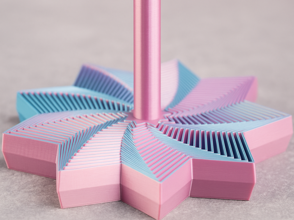 Yıldız Fidget Oyuncağı – Filamiko 3D baskı