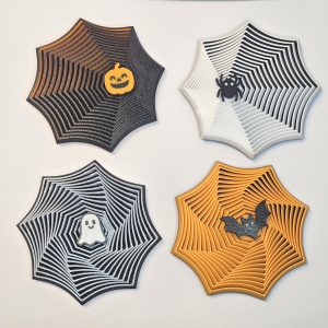 Örümcek Ağı Fidget (4 Figürlü) – Filamiko 3D baskı