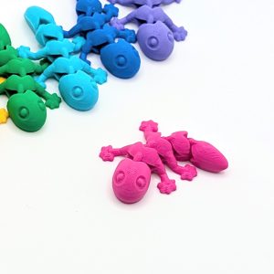 Eklemli Kertenkele Figür – Filamiko 3D baskı (2)