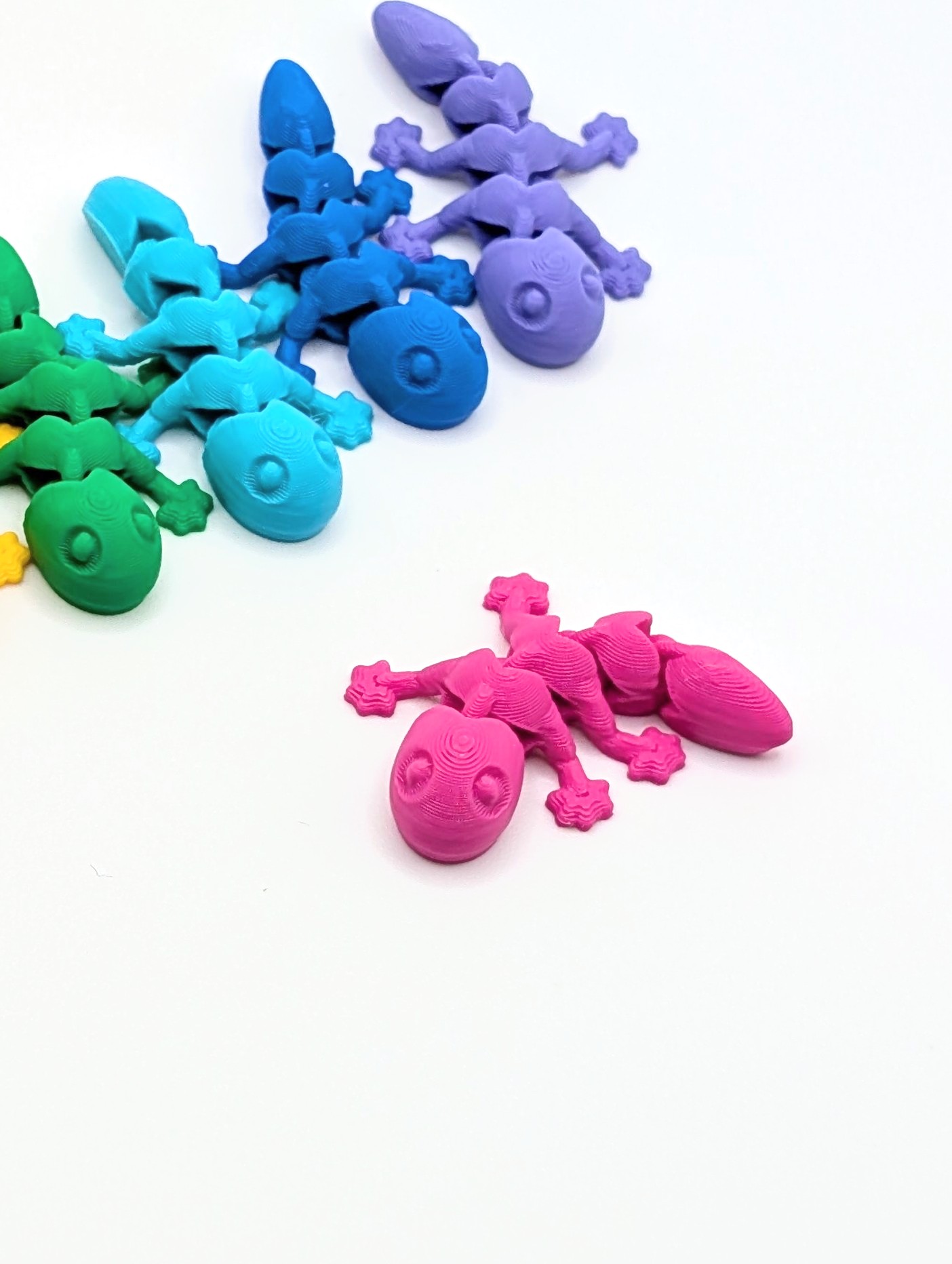 Eklemli Kertenkele Figür – Filamiko 3D baskı (2)