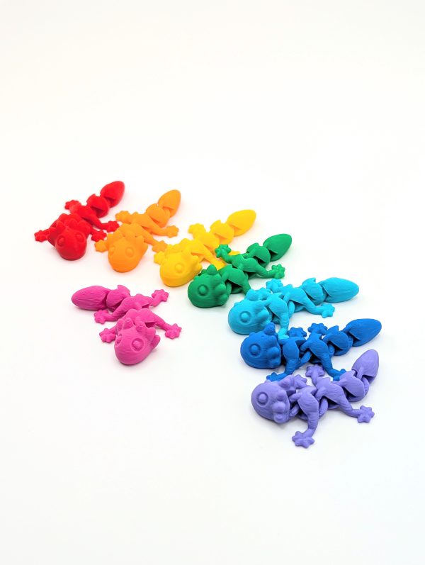 Eklemli Aksolotl Figür – Filamiko 3D baskı (4)