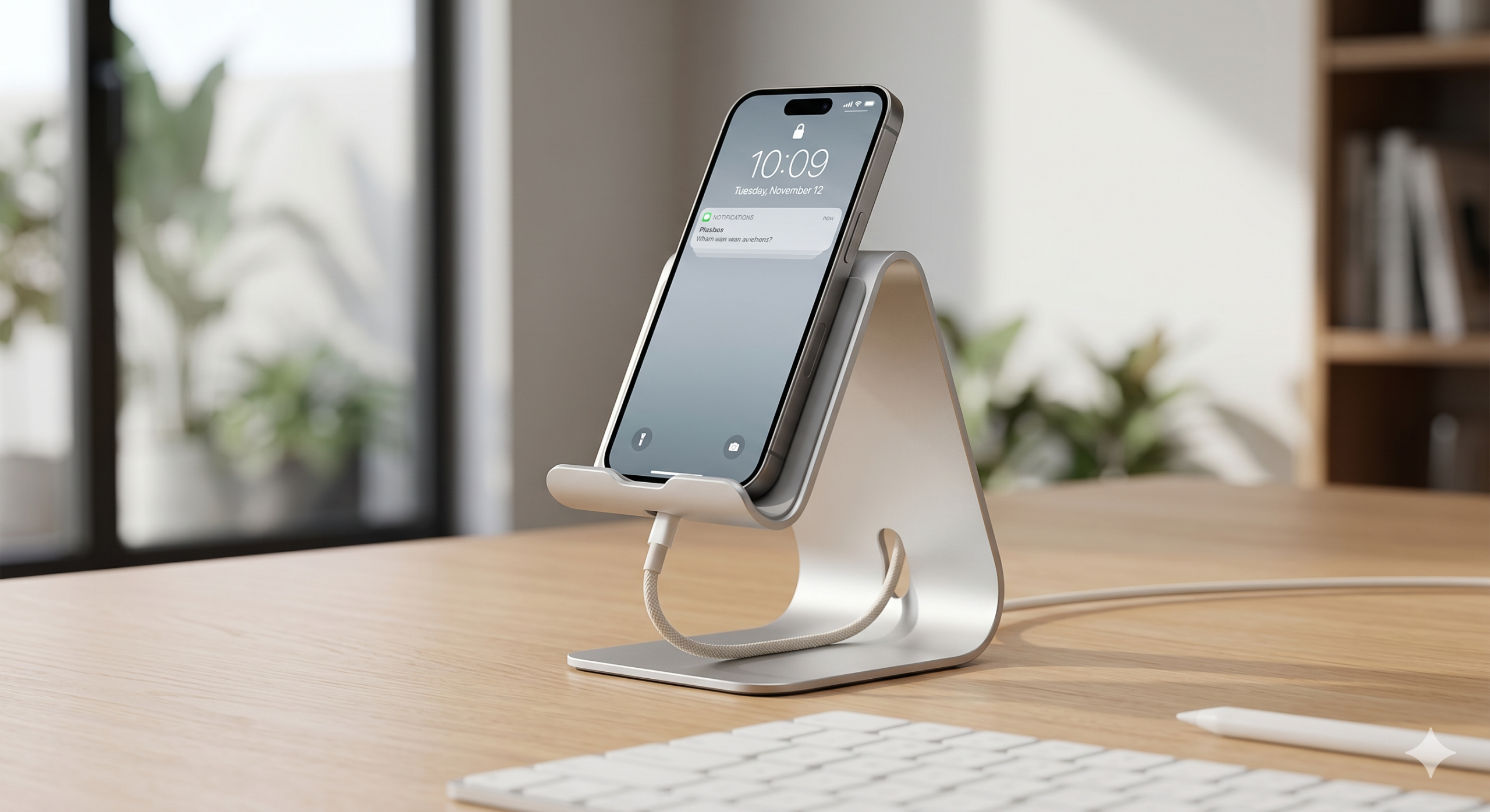 Minimalist Telefon Standı – Filamiko 3D baskı (2)