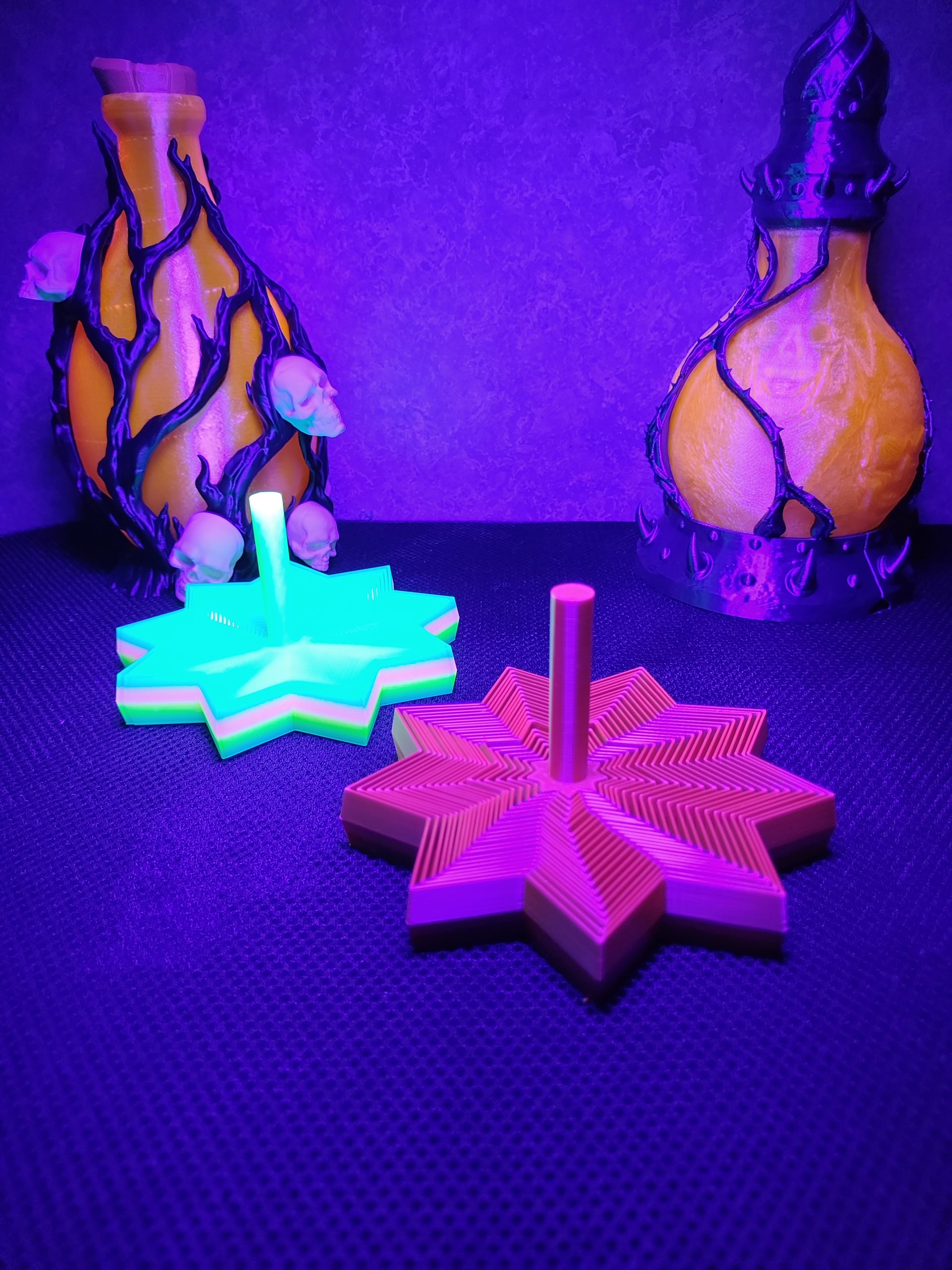 Yıldız Fidget Oyuncağı – Filamiko 3D baskı (2)