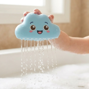 Yağmur Bulutu Banyo Oyuncağı – Filamiko 3D baskı