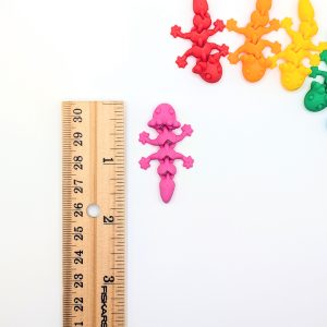 Eklemli Aksolotl Figür – Filamiko 3D baskı (3)