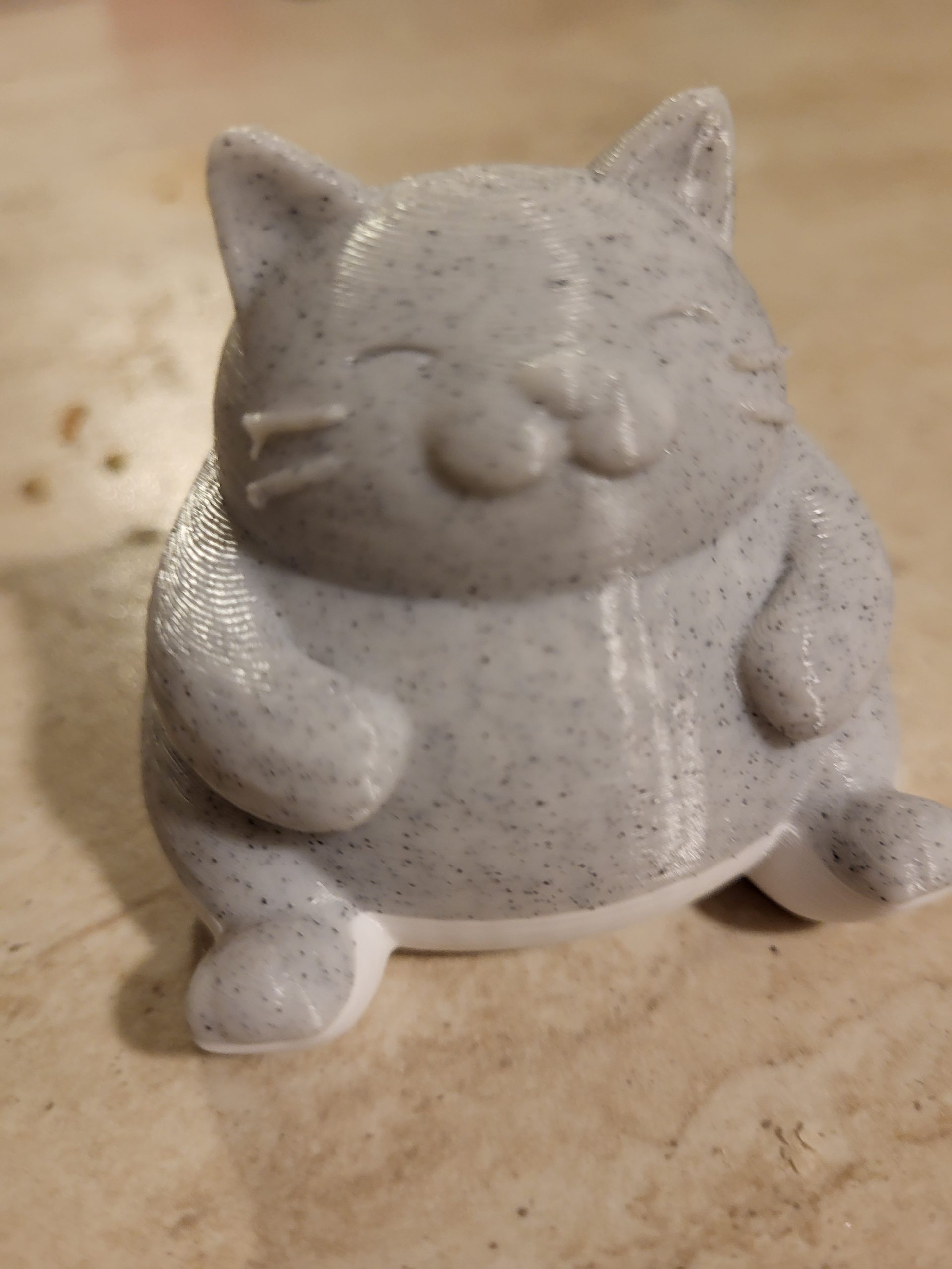 Tombul Kedi Figür – Filamiko 3D baskı (2)