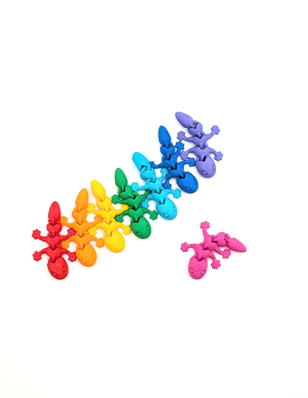 Eklemli Kertenkele Figür – Filamiko 3D baskı (4)