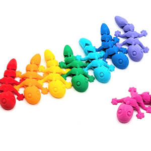 Eklemli Kertenkele Figür – Filamiko 3D baskı