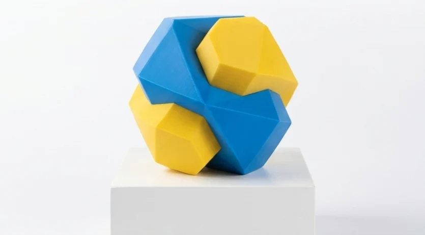 3D baskı geometrik masaüstü bulmaca